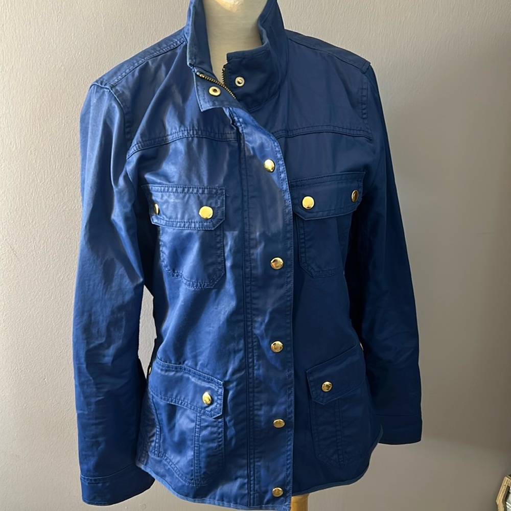J Crew rain jacket medium
